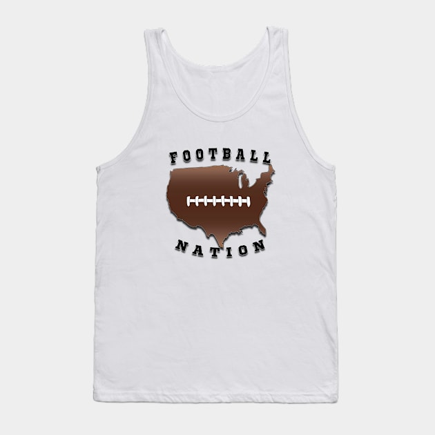 Football Nation Tank Top by leslieharris372